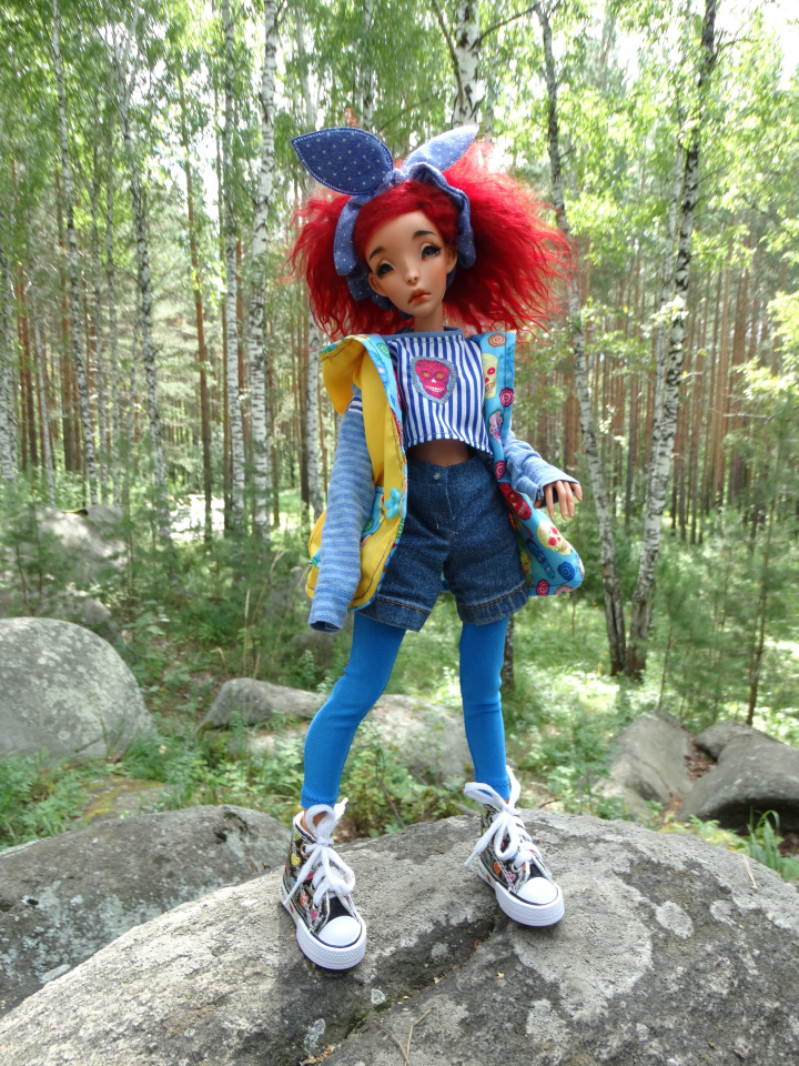 Каменный остров. Поездка с БЖД куколкой от Лиликэт