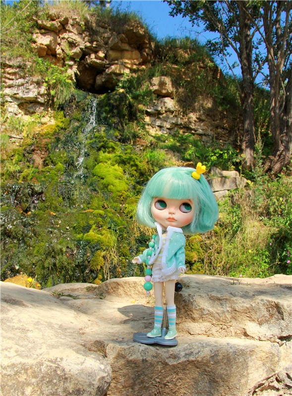 Инопланетянка Нийя. Custom Blythe Doll UFO Go Go Takara