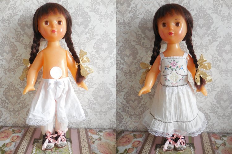 Каждая девочка хочет быть красивой или МК: возращение цвета кукле СССР