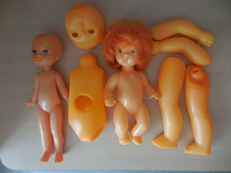 Каждая девочка хочет быть красивой или МК: возращение цвета кукле СССР