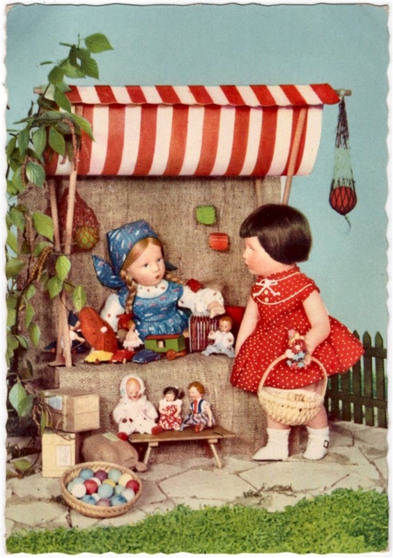 Катрин. Katrin, Stoffpuppe Doll, Kathe Kruse