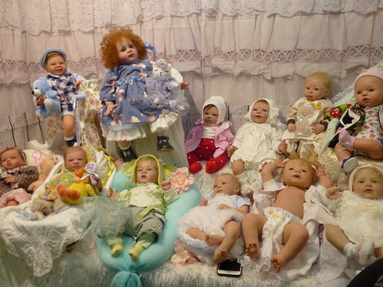 Март 2019 года - Весенний Бал Кукол на Тишинке - РЕБОРНЫ