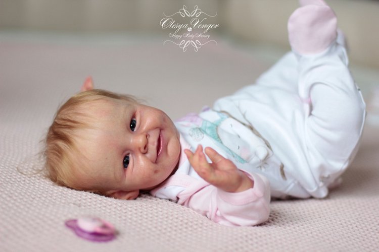 Прототип Shaya от скульптора Bonnie Sieben. Кукла реборн Олеси Венгер