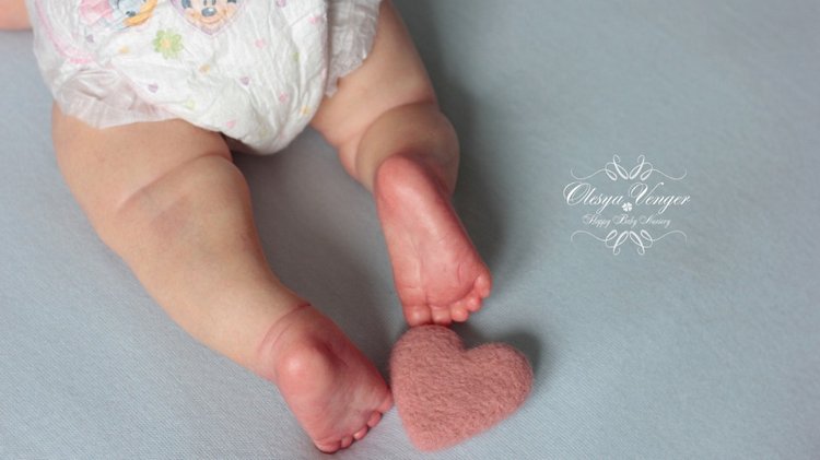 Прототип Shaya от скульптора Bonnie Sieben. Кукла реборн Олеси Венгер