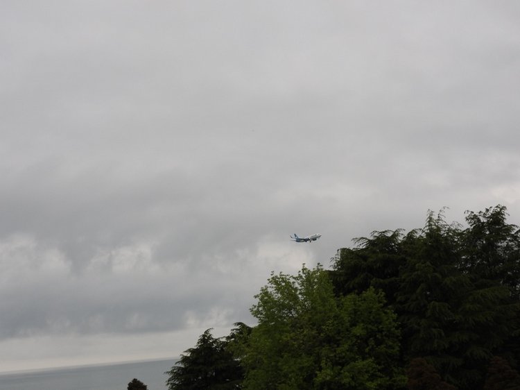 Сочи-Адлер: Южное Взморье - наблюдения за самолетами