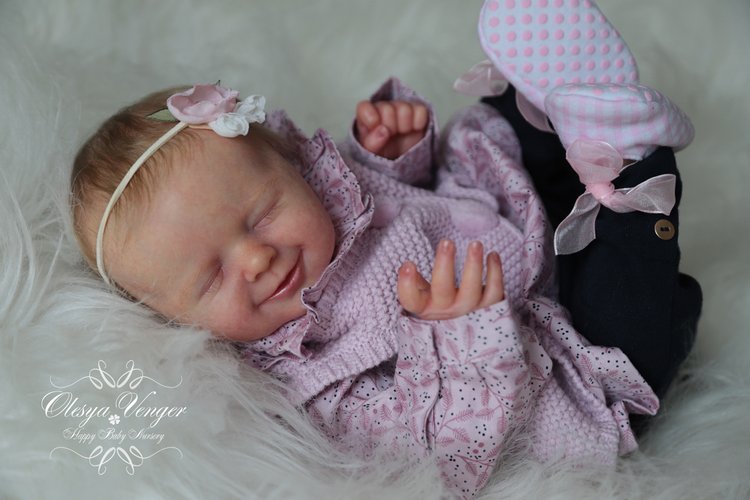 Мой милый ангел Агнес от Юлии Хома. Кукла реборн Олеси Венгер