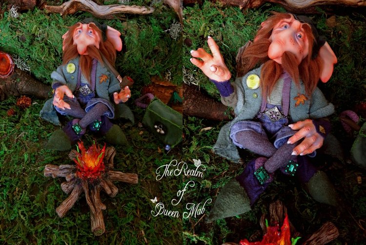 The Realm of Queen Mab - Fantasy & Ooak Art - Авторские фантазийные скульптуры by Silver Berry (фото 7)