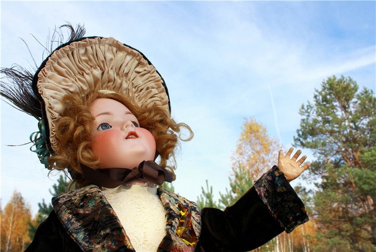 Кейт - Девочка Осень — Антикварные куклы Armand Marseille (AM): молд 390