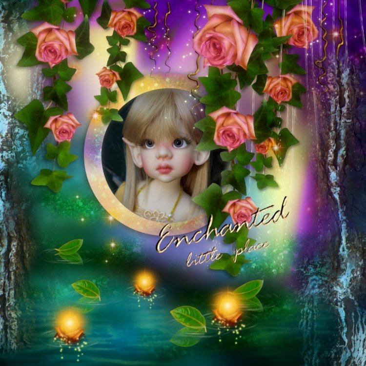 Талисса в Волшебном лесу — Куклы Kaye Wiggs (Кайе Виггс): авторские BJD (БЖД)