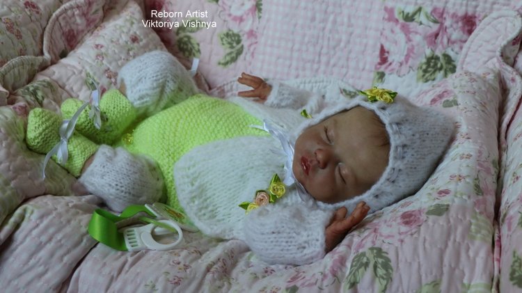 Далила... малышка реборн Виктории Вишни | Бэйбики Далила... малышка реборн Виктории Вишни