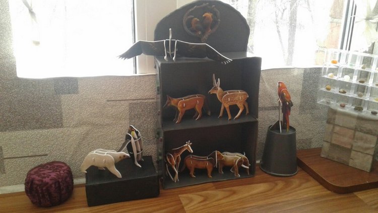 Румбокс для кукол: кабинет естественных наук (фото 2)