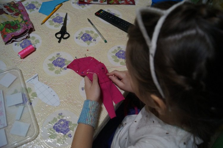 Как Агаша Басика сшила — Кот Басик