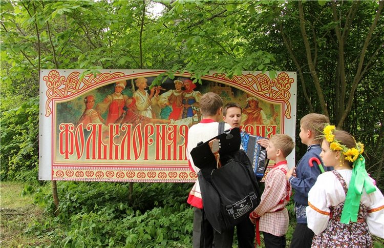 "Троицкие гуляния" в Василёво, 2017 год, продолжение. Архитектурно-этнографический музей под открытым небом "Василёво"