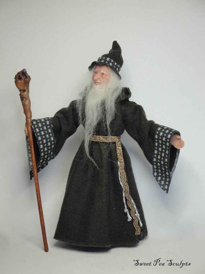 Sweet Pea Sculpts - Original Artist Miniature Dolls and Figurines made from Polymer Clay - часть 2