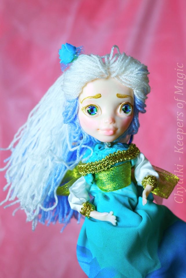 Chydiki - Fairy OOAK Art dolls, artist collectible fantasy clay toys - 6 (фото 3)