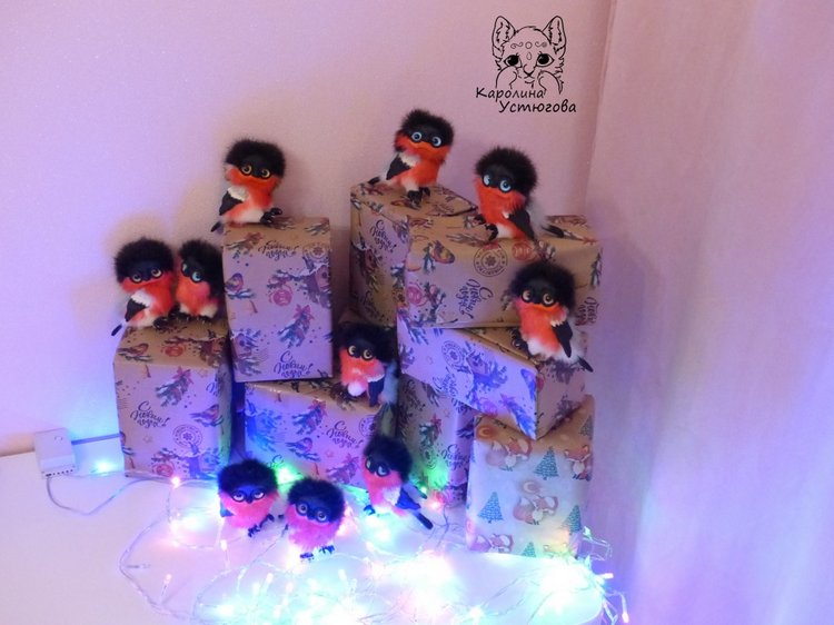 Снегири и новогоднее настроение