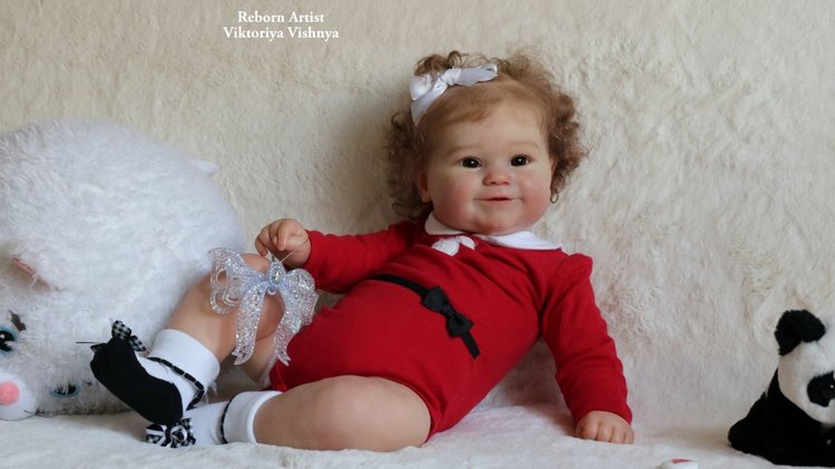 Моя Мэдди... Куколка реборн Виктории Вишни