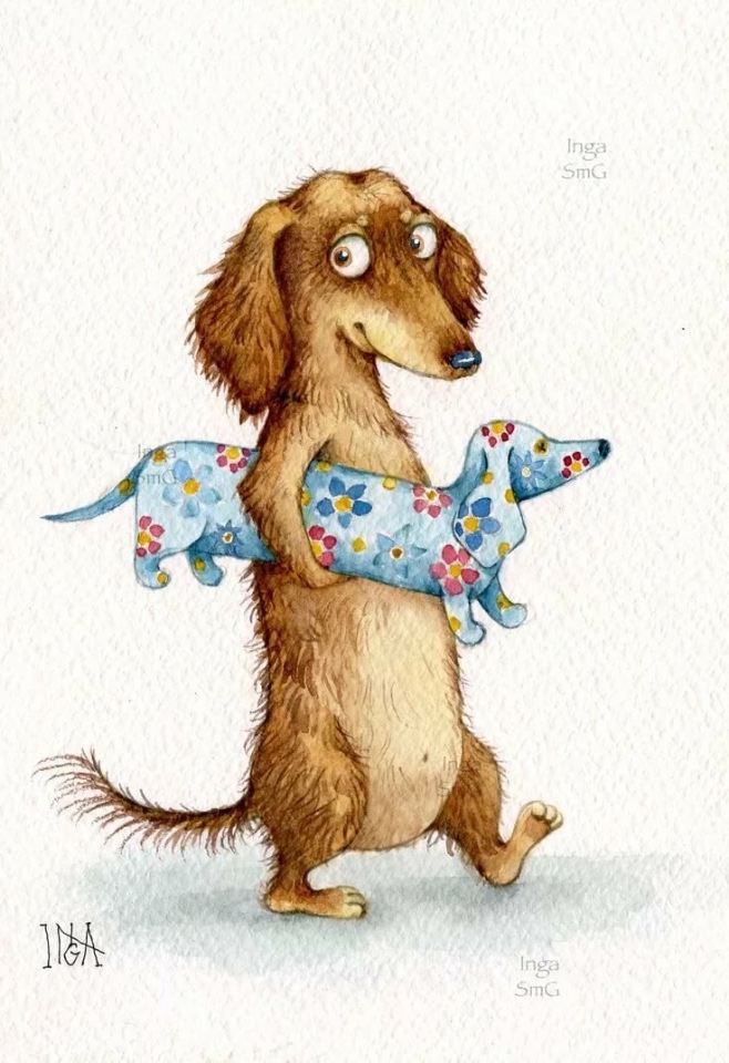 Предновогодние денёчки! Улыбнёмся вместе! Смешные таксы Инги smG