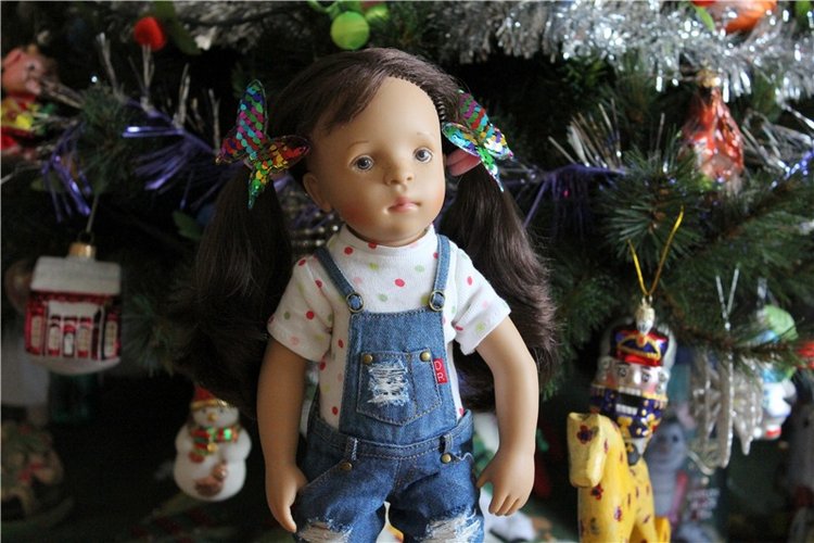 Моя коллекция кукол с авторской росписью Sylvia Natterer