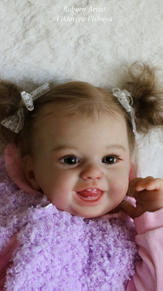 Малышка Хулиганка... куколка реборн Виктории Вишни