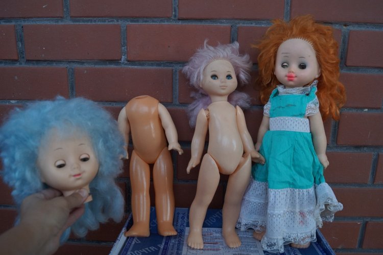 Третья июльская выписка. Вылечила восемь кукол СССР! И всем сшила наряды - за неделю (фото 3)