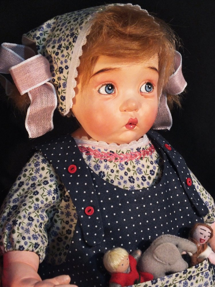 Beatrice Perini. Авторские работы ООАК из глины "терракота", часть 1