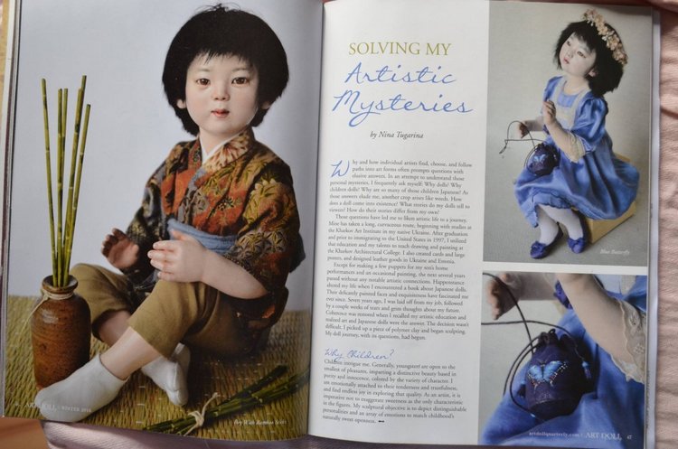 авторские куклы Нины Тугариной