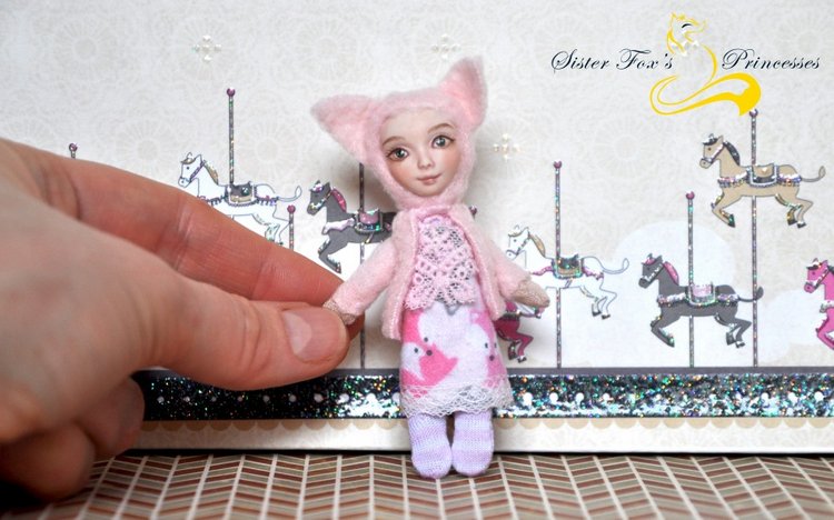 Авторские малышки в смешанной технике от SisterFox (фото 6)