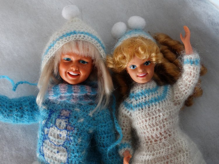 Играем в снежки — Винтажные куклы ГДР (Немки): Бигги