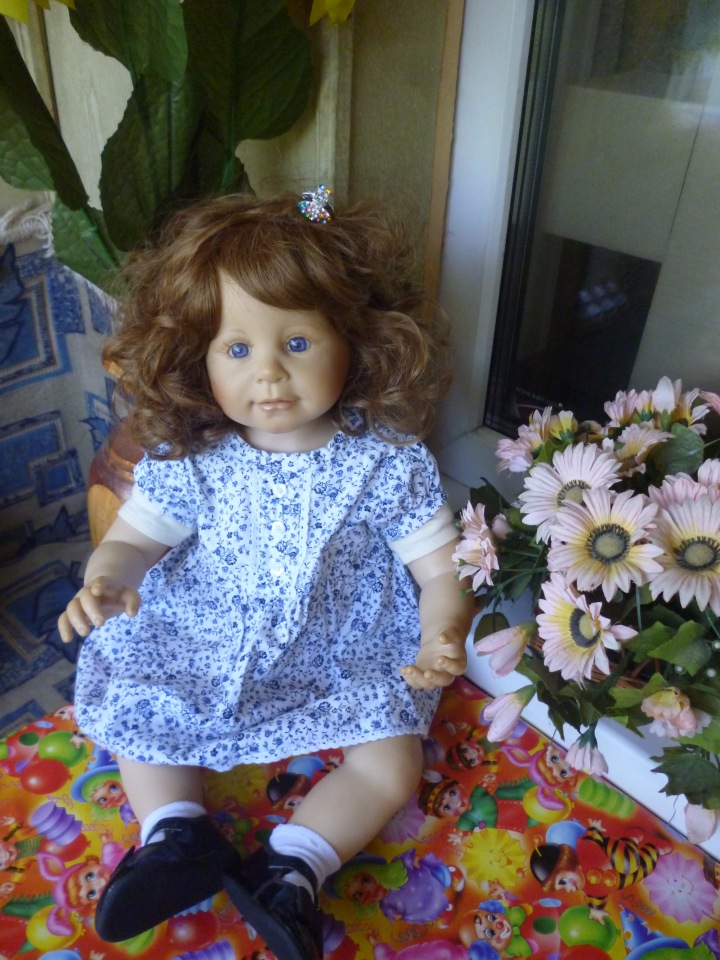 Милая Леони от Bettine Klemm. Коллекционная кукла фирмы Zapf Creation