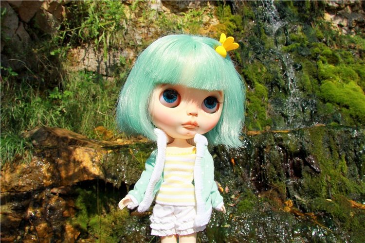 Инопланетянка Нийя. Custom Blythe Doll UFO Go Go Takara