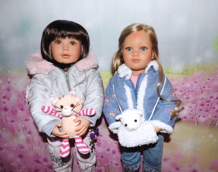 Зимняя куколка Nadin Kidz'n'Cats. ООАК