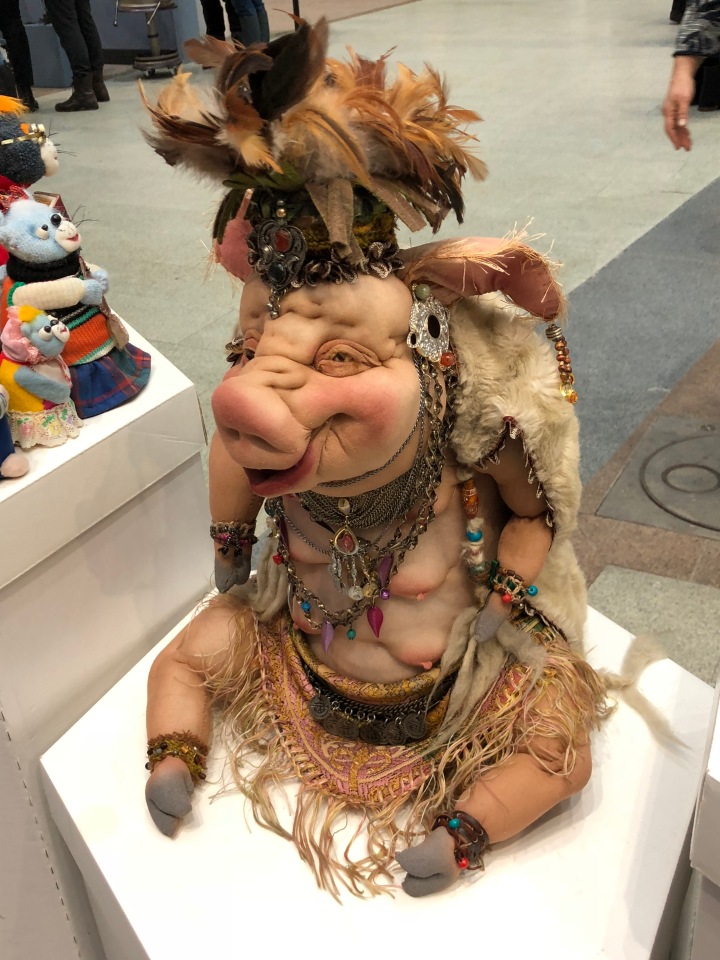 Искусство куклы. Гостиный двор декабрь 2018 - мой фотоотчет
