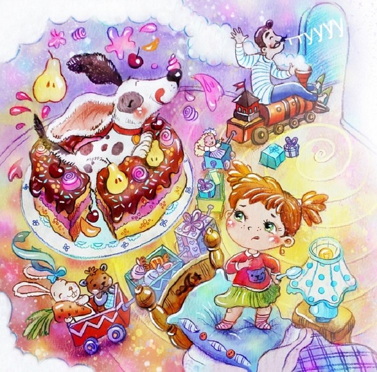 Волшебные иллюстрации — Интересное обо всем: поздравления