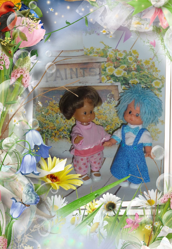 Мои куколки SCHALKAU и коллекция вязаных нарядов (фото 3)