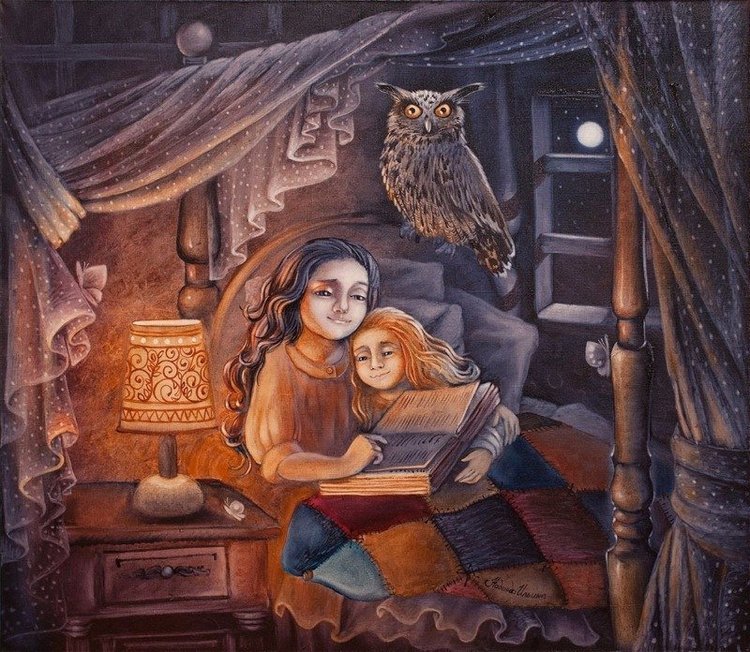 Сказочные полотна в стиле фэнтези Надежды Ильиной