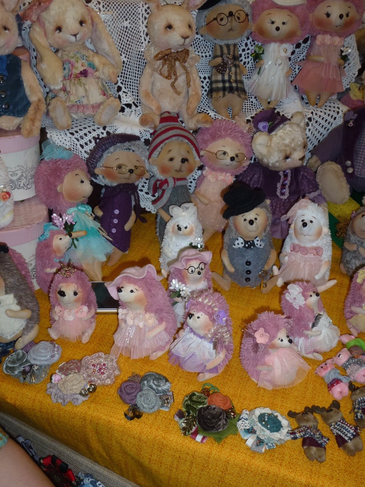 Март 2019 года - Весенний Бал Кукол на Тишинке - ЁЖИКИ