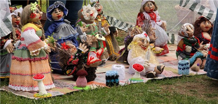 "Троицкие гуляния" в Василёво, 2017 год, продолжение. Архитектурно-этнографический музей под открытым небом "Василёво"