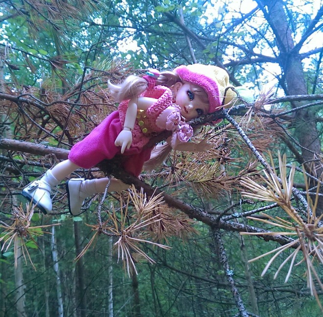 Лесные приключения... Волшебство, сосны, грибы, полетаем)