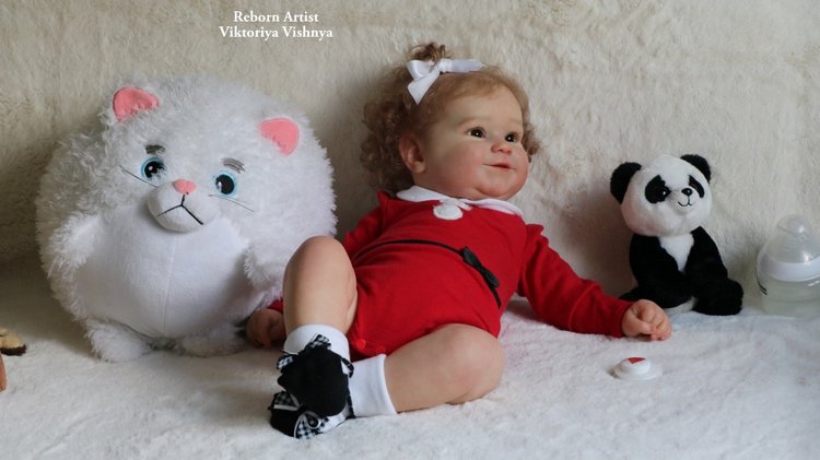 Моя Мэдди... Куколка реборн Виктории Вишни