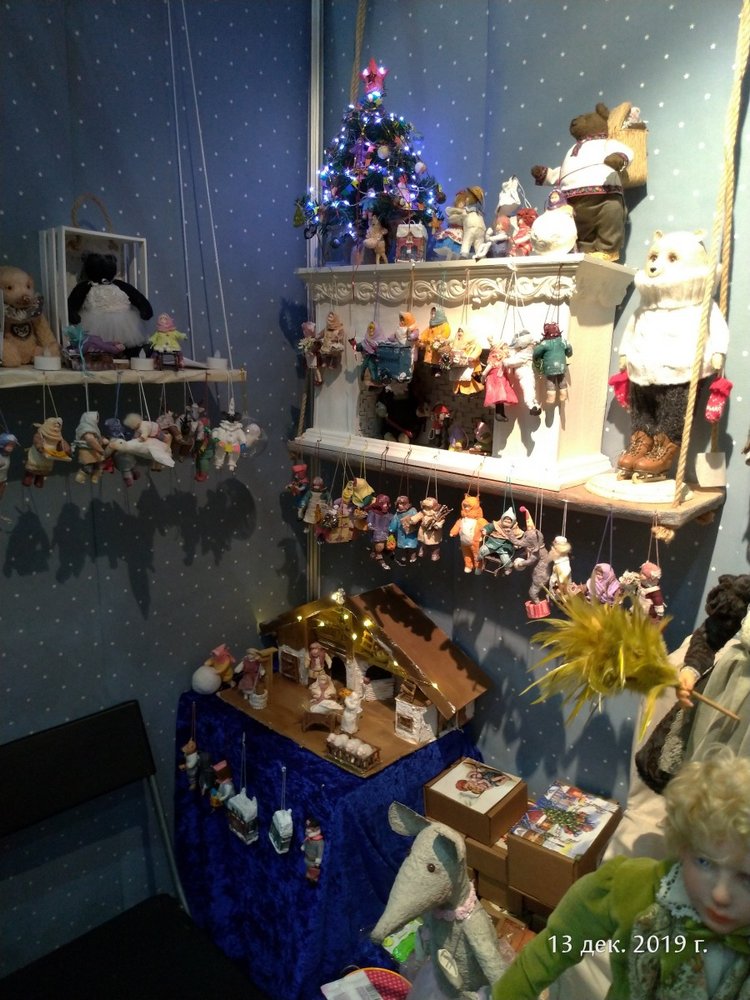 X Международная выставка "Искусство куклы" в Гостином дворе. Часть 1