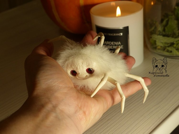 Halloween и маленькие паучки