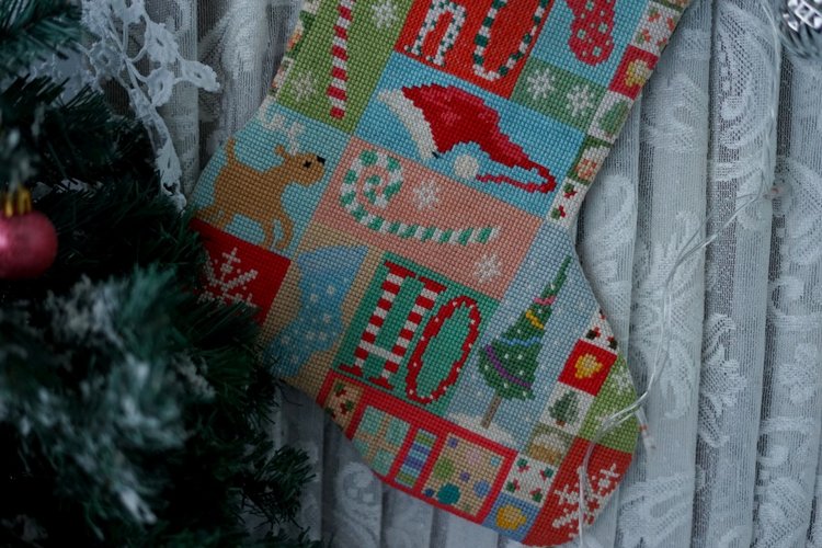 Новый год и вышивка — Вышивка крестиком (фото 9)