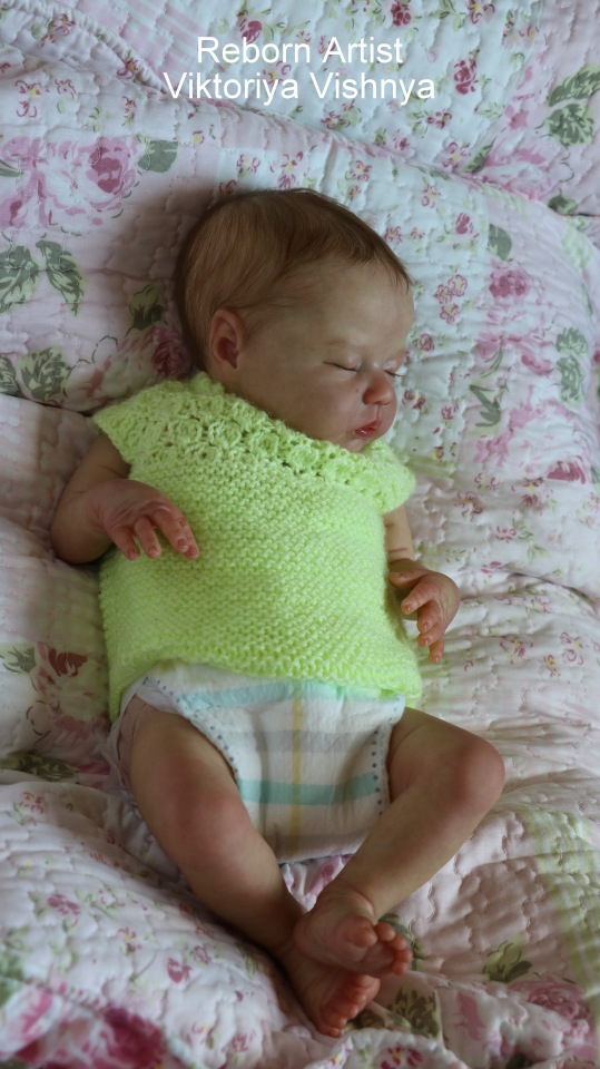 Далила... малышка реборн Виктории Вишни | Бэйбики Далила... малышка реборн Виктории Вишни