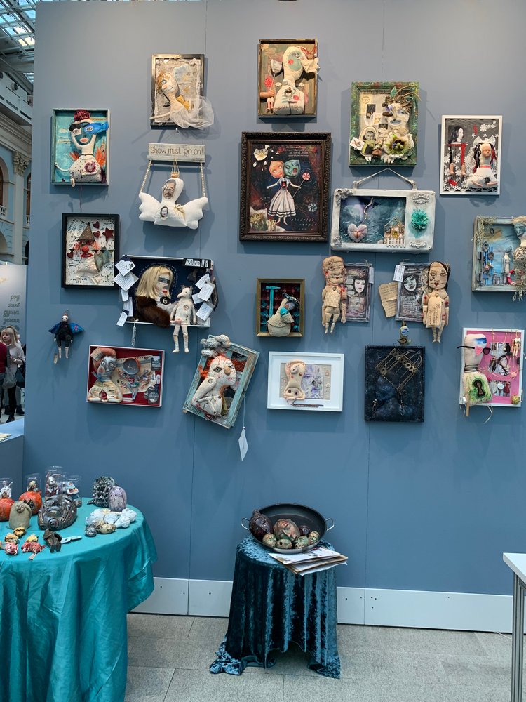 Искусство КУКЛЫ - Москва, декабрь 2021 ЧАСТЬ 3 (последняя)