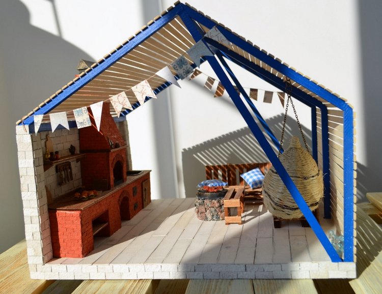 Беседка BBG (масштаб 1:12) (фото 2)