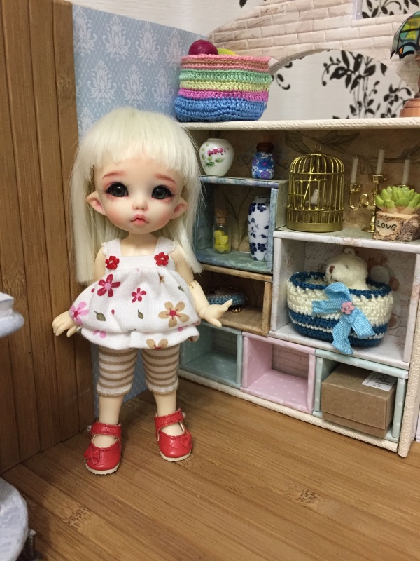 Дом швеи-вязальщицы — Румбоксы и кукольные интерьеры: фото