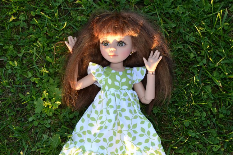 Моя маленькая Снегурочка и солнце (фото 6)