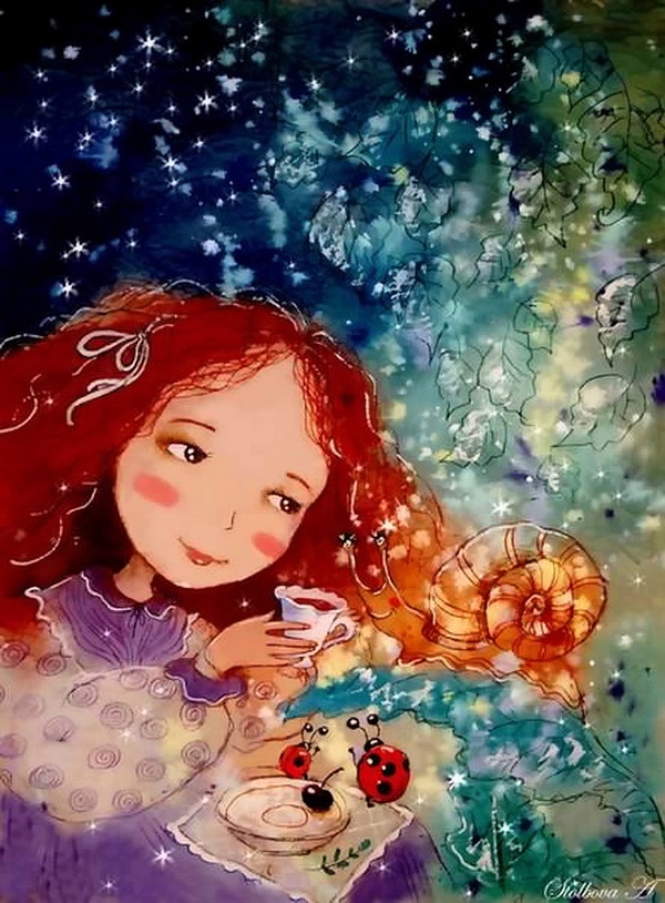 Волшебные иллюстрации — Интересное обо всем: поздравления