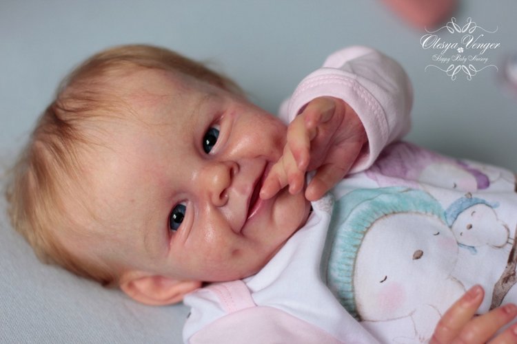 Прототип Shaya от скульптора Bonnie Sieben. Кукла реборн Олеси Венгер